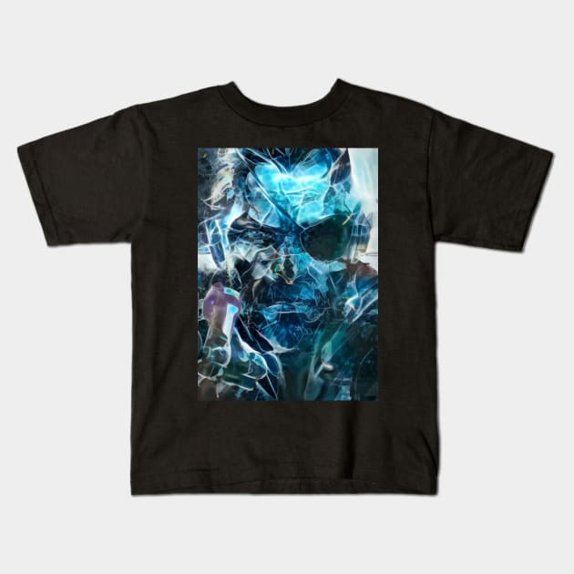 Frozen Soldier Kids T-Shirt by hustlart